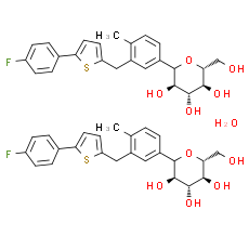 Canagliflozin hemihydrate - CAS