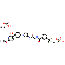 INCB 3284 dimesylate - CAS