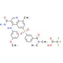 GSK256066 (2,2,2-trifluoroacetic acid)