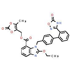 Azilsartan (medoxomil) - CAS