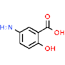 5-Aminosalicylic acid - CAS
