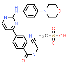 CYT387 mesylate - CAS
