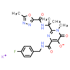 Raltegravir (potassium salt)