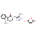 Alosetron ((Z)-2-butenedioate)