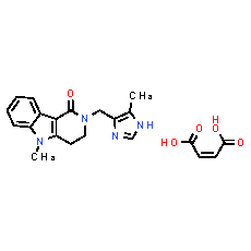 Alosetron ((Z)-2-butenedioate)