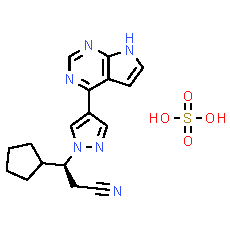 Ruxolitinib sulfate - CAS