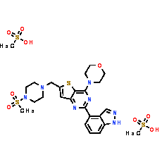 GDC-0941 dimethanesulfonate - CAS