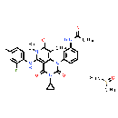 Trametinib DMSO solvate