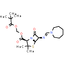 Pivmecillinam - CAS