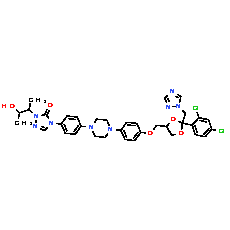 Itraconazole metabolite Hydroxy Itraconazole