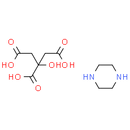 Piperazine citrate