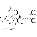 Efonidipine hydrochloride monoethanolate