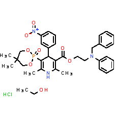 Efonidipine hydrochloride monoethanolate - CAS