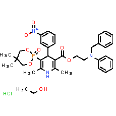 Efonidipine hydrochloride monoethanolate