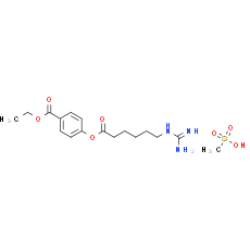 Gabexate mesylate