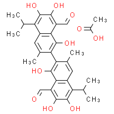 AT-101 acetic acid - CAS