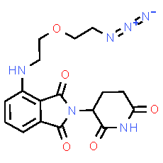 Pomalidomide 4'-PEG1-azide