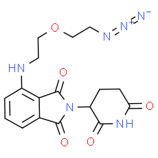 Pomalidomide 4'-PEG1-azide