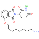 Thalidomide 4'-ether-alkylC8-amine