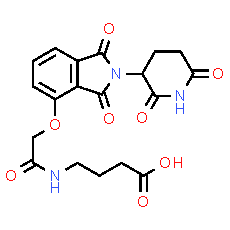 Thalidomide-O-amido-C3-COOH - CAS