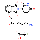 Thalidomide-O-amido-C3-NH2 TFA - CAS