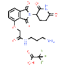 Thalidomide-O-amido-C3-NH2 TFA