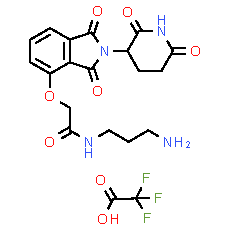 Thalidomide-O-amido-C3-NH2 TFA - CAS