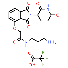 Thalidomide-O-amido-C3-NH2 TFA