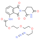 Pomalidomide-PEG3-azide