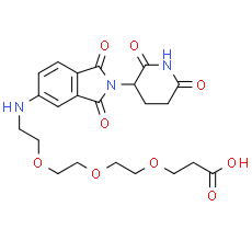 Thalidomide-NH-PEG3-COOH