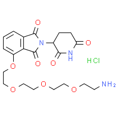 Thalidomide-PEG4-NH2 hydrochloride