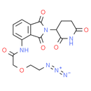 Pomalidomide-PEG1-azide