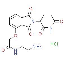 Thalidomide 4'-oxyacetamide-alkyl-C2-amine hydrochloride - CAS
