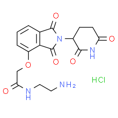 Thalidomide 4'-oxyacetamide-alkyl-C2-amine hydrochloride