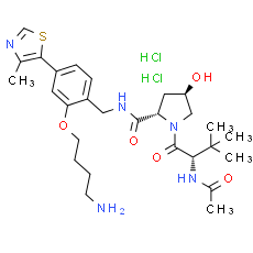 (S, R, S)-AHPC-phenol-C4-NH2 dihydrochloride - CAS