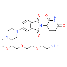 Thalidomide-Piperazine-PEG3-NH2 - CAS