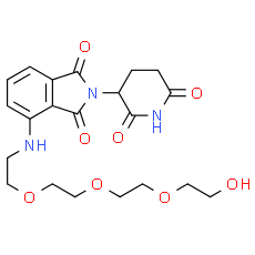 Thalidomide-NH-C2-PEG3-OH - CAS