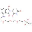 Thalidomide-NH-PEG4-Ms - CAS
