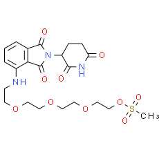 Thalidomide-NH-PEG4-Ms - CAS