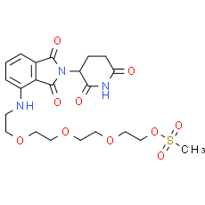 Thalidomide-NH-PEG4-Ms