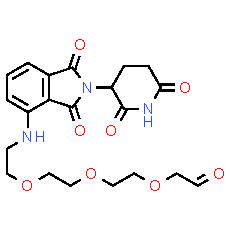 Thalidomide-NH-PEG3-CH2CHO - CAS