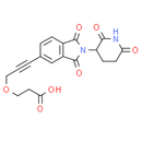 Thalidomide-Propargyne-PEG1-COOH