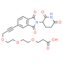 Thalidomide-Propargyne-PEG3-COOH