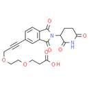 Thalidomide-Propargyne-PEG2-COOH