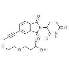 Thalidomide-Propargyne-PEG2-COOH