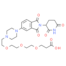 Thalidomide-Piperazine-PEG3-COOH