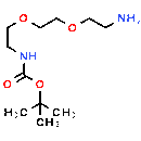Boc-NH-PEG2-C2-NH2 - CAS