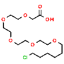 Cl-C6-PEG4-O-CH2COOH