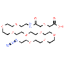 2-((Azido-PEG8-carbamoyl)methoxy)acetic acid - CAS