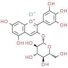 Delphinidin 3-glucoside chloride